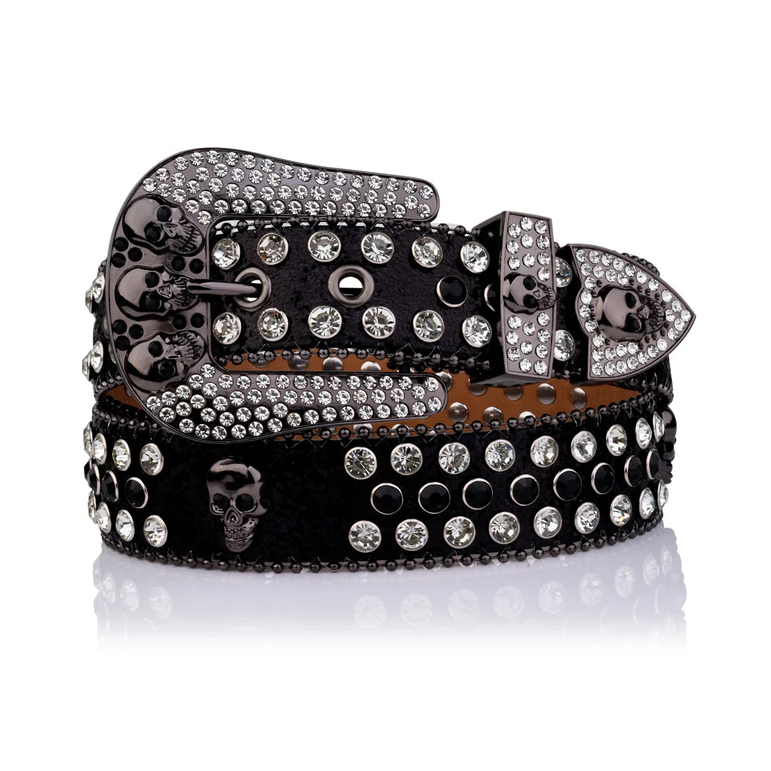 Ceinture ice noir wide