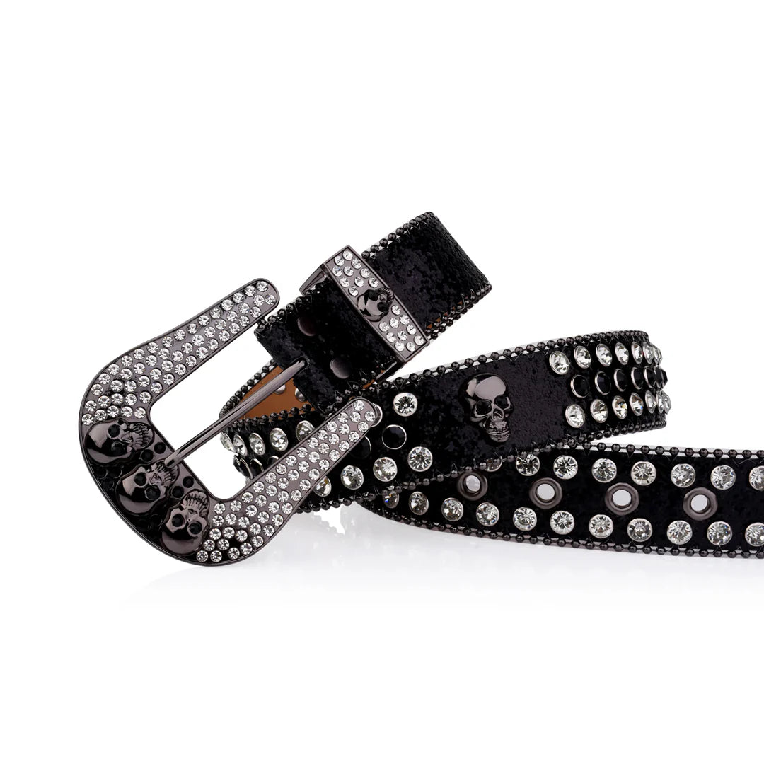 Ceinture ice noir wide