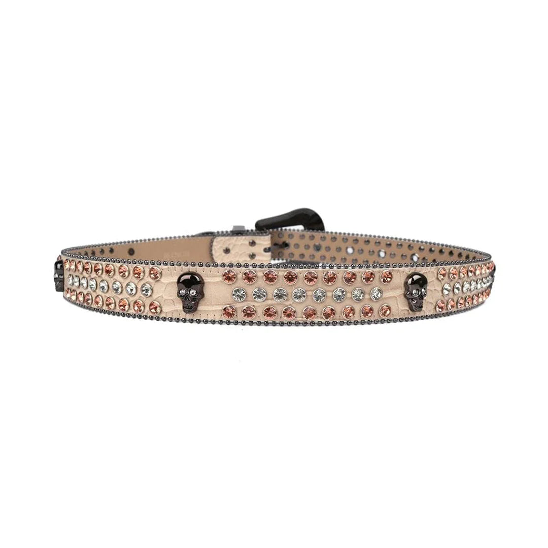 Ceinture beige wide